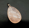 Pendentif Larme Quartz Rose — 3 cm | Amour Inconditionnel, Douceur & Harmonie