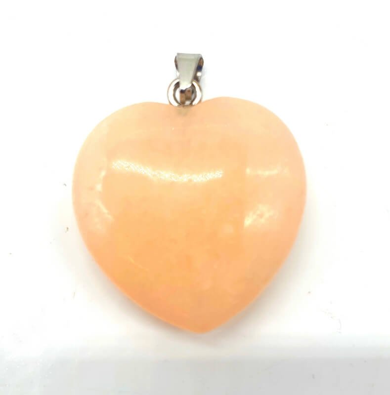 ✨ Pendentif Cœur Aventurine Rose 2.5cm – Pierre Naturelle | Amour, Douceur & Féminité
