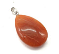 ✨ Pendentif Larme Aventurine Orange 3cm – Pierre Naturelle Vitalité & Créativité