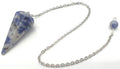 ✨ Pendule Conique Sodalite 3.5cm – Pierre Naturelle Radiesthésie & Lithothérapie