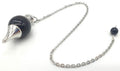 ✨ Pendule Sphère Obsidienne Noire 4cm – Pierre Naturelle Certifiée | Radiesthésie & Lithothérapie