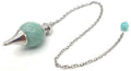 ✨ Pendule Sphère Amazonite Extra 4cm – Pierre Naturelle Certifiée | Radiesthésie & Lithothérapie