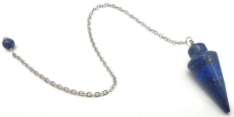 ✨ Pendule Goutte Lapis Lazuli 3cm – Pierre Naturelle Radiesthésie & Lithothérapie