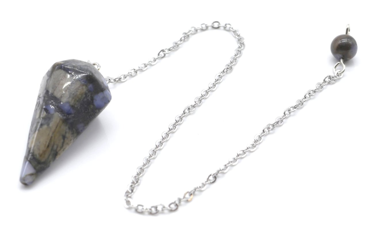 ✨ Pendule Divinatoire Conique Libérite 3,5 cm – Radiesthésie & Liberté Intérieure