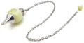 ✨ Pendule Sphère Jade Verte 4cm – Pierre Naturelle Certifiée | Radiesthésie & Lithothérapie
