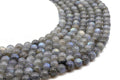 Perles Labradorite 'AA' 8mm sur fil 38cm