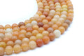Perles Aventurine Orange 10mm sur fil 38cm