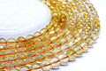 Perles Citrine Naturelle 10mm sur fil 38cm