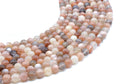 Perles de Lune Multi 6mm sur fil 38cm