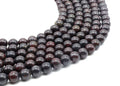 Perles Jaspe Arc-en-Ciel 10mm sur fil 38cm