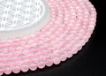 Perles Quartz Rose 8mm sur fil 38cm