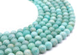 Perles Amazonite 'AA' 10mm sur fil 38cm