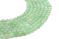 Perles Aventurine Verte 8mm sur fil 38cm