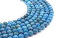 Perles Apatite 'AAA' 10mm sur fil 38cm