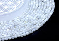 Perles Labradorite Blanche 4mm sur fil 38cm