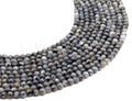 Perles Larvikite 4mm sur fil 38cm
