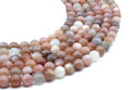 Perles de Lune Multi 10mm sur fil 38cm