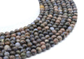 Perles Liberite 6mm sur fil 38cm