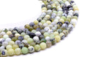 Perles Opale Verte 8mm sur fil 38cm