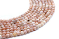 Perles de Soleil 'AA' 6mm sur fil 38cm