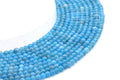 Perles Apatite 'AAA' 4mm sur fil 38cm