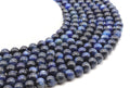 Perles Cyanite 8mm sur fil 38cm