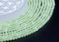 Perles Jade Verte 4mm sur fil 38cm
