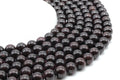 Perles Grenat 10mm sur fil 38cm