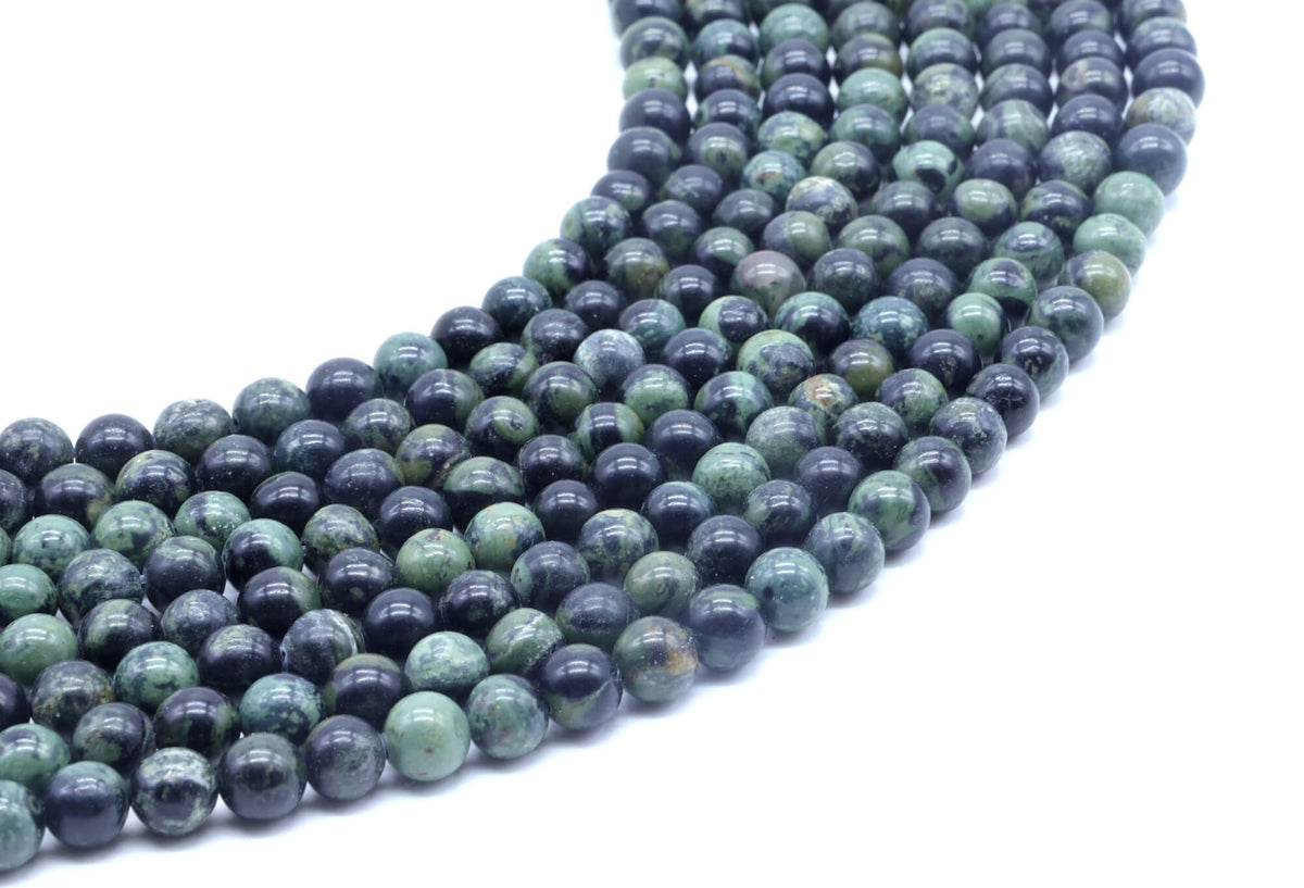 Perles Jaspe Kambaba 6mm sur fil 38cm