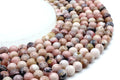 Perles Opale Rose 8mm sur fil 38cm