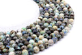 Perles Baryte 'AAA' 8mm sur fil 38cm