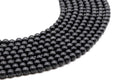 Perles Shungite 6mm sur fil 38cm