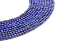 Perles Lapis Lazuli 'AA' 4mm sur fil 38cm