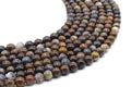 Perles Pietersite 8mm sur fil 38cm