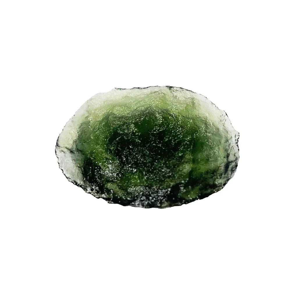Pierre Brute Moldavite Taille M – Pierre Extra-Terrestre Puissante | Lithothérapie | Alchimie Concept France