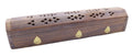 Porte-Encens Bois Coffret Ganesh 30cm | Support Bâtonnets Artisanal & Divin