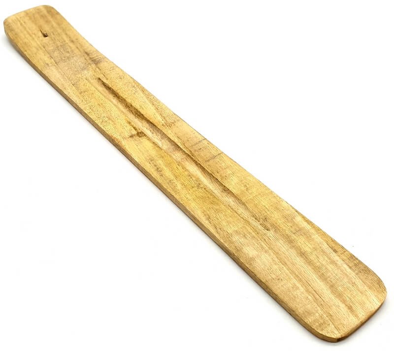 Porte-Encens Ski en Bois Clair – Design Minimaliste & Naturel 25 cm