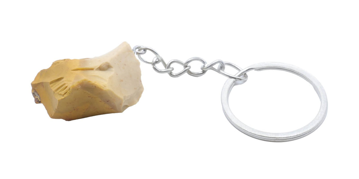 * Porte-Clés Jaspe Mokaïte brute 3cm