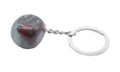 * Porte-Clés Jaspe Héliotrope Africaine roulée 3cm