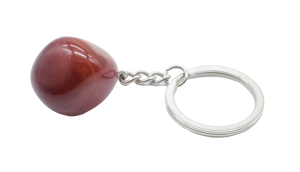 * Porte-Clés Cornaline roulée 3cm