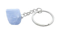 * Porte-Clés Aigue Marine brute 3cm
