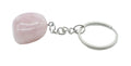 * Porte-Clés Quartz Rose roulée 3cm