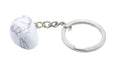 * Porte-Clés Howlite roulée 3cm