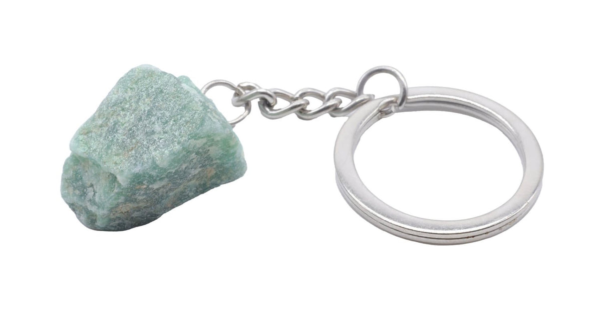 * Porte-Clés Aventurine Verte brute 3cm