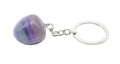 * Porte-Clés Fluorite Multi roulée 3cm