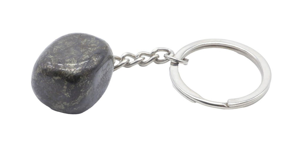 * Porte-Clés Pyrite roulée 3cm