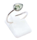 ✨ Bague Serpent Agate Mousse – Argent 925 Poinçon | Pierre de Nature & Équilibre
