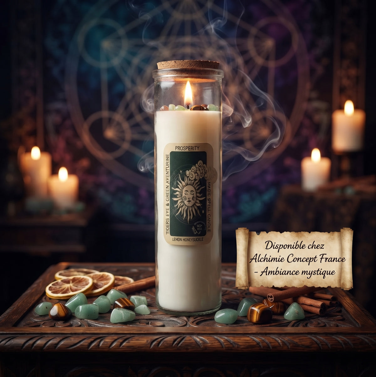 * Bougie Magique Prospérité – Magic Spell Candle Prosperity