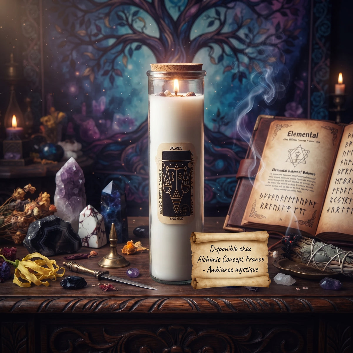 * Bougie Magique Équilibre – Magic Spell Candle Balance