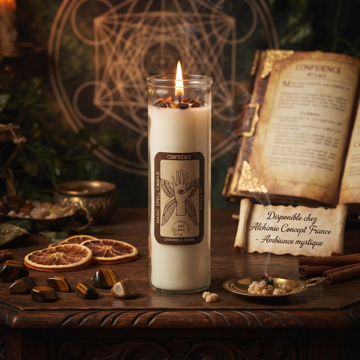 * Bougie Magique Confiance en Soi – Magic Spell Candle Confidence